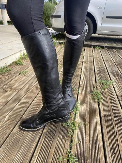 Bottes Tattini taille 39 mollet XS
