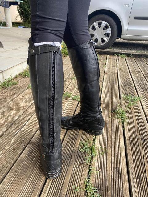 Bottes Tattini taille 39 mollet XS