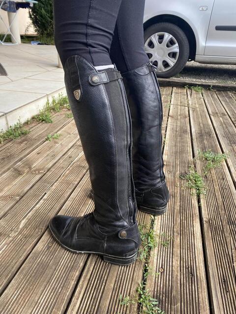 Bottes Tattini taille 39 mollet XS
