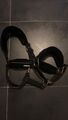 Licol noir strass