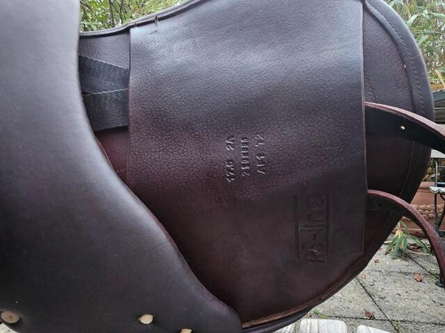 Selle RS Line Monoquartier marron 17.5