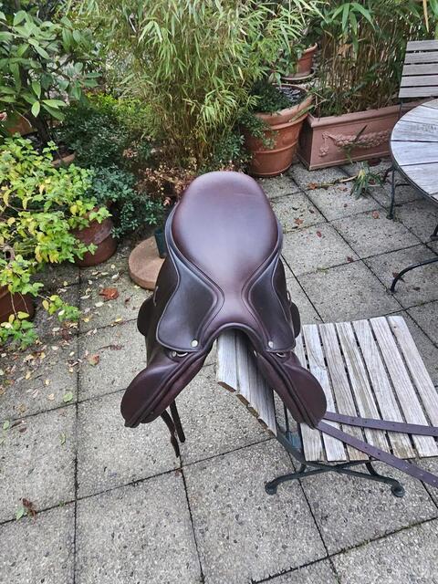 Selle RS Line Monoquartier marron 17.5