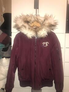 manteau d’hiver Pénélope Leprevost bordeaux