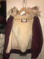 manteau d’hiver Pénélope Leprevost bordeaux