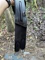 Sangle anatomique cuir GBS 130cm noir
