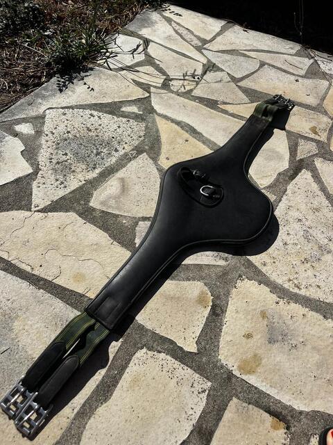 Sangle Bavette Éric Thomas noire taille 120cm