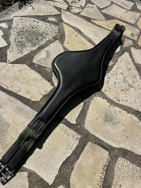 Sangle Bavette Éric Thomas noire taille 120cm