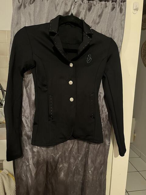Veste de concours noir enfant