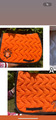 Tapis Pénélope Leprevost orange