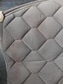 Tapis velours Dyon gris