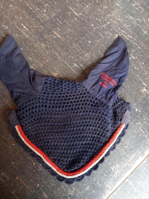 Bonnet horze bleu et rouge