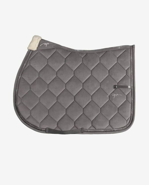 Tapis DYON gris + bonnet sur mesure