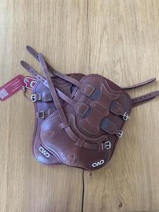 guêtre cheval cwd cuir marron