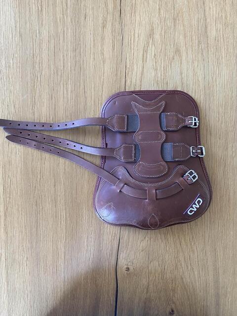 guêtre cheval cwd cuir marron