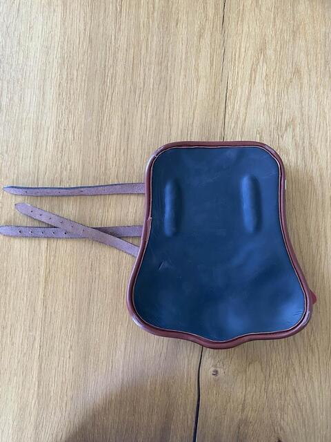 guêtre cheval cwd cuir marron