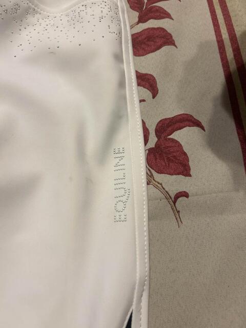 Pantalon équiline blanc