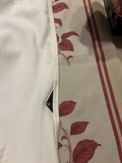 Pantalon équiline blanc