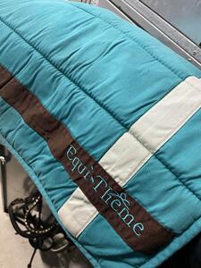 tapis equitheme bleu