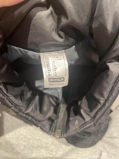veste fouganza sans manche noir taille M