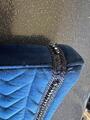 tapis kentucky velvet pearl bleu marine