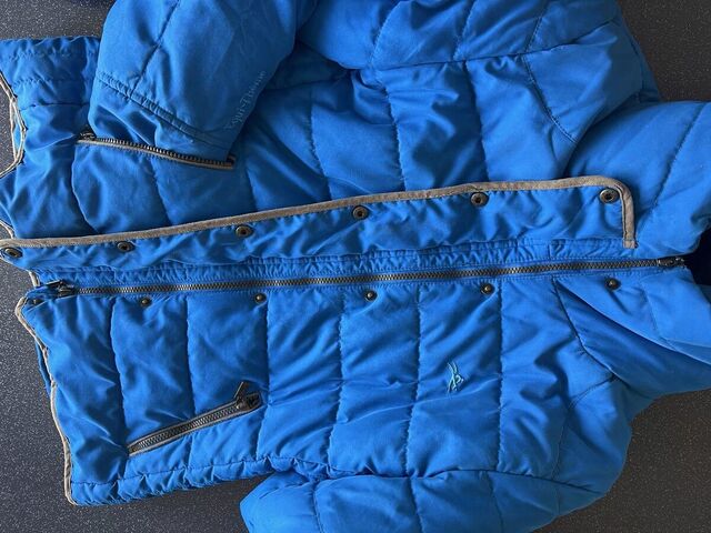 Manteau equi-theme bleu roi