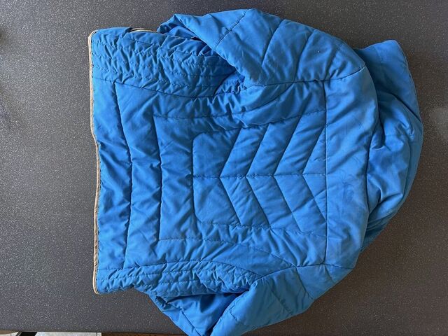Manteau equi-theme bleu roi
