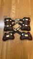 Guetres et Proteges Boulets Taille Poney Hexa Marron