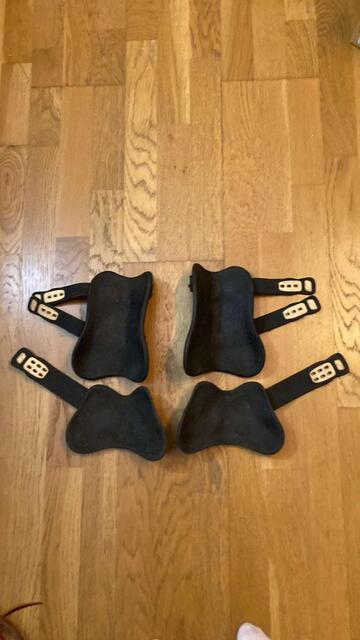 Guetres et Proteges Boulets Taille Poney Hexa Marron