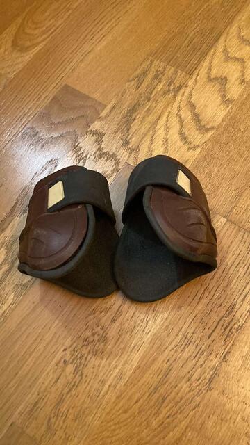 Guetres et Proteges Boulets Taille Poney Hexa Marron