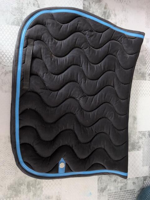 Tapis cheval Silver Crown noir/bleu roi