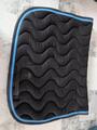 Tapis cheval Silver Crown noir/bleu roi