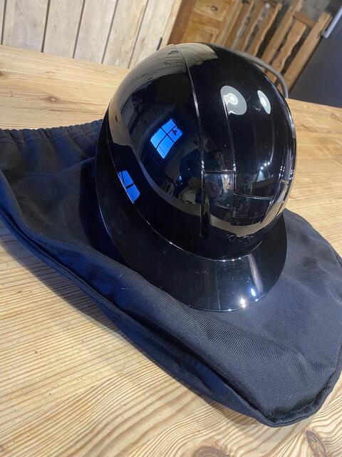 Casque Kask kooki lady noir shine