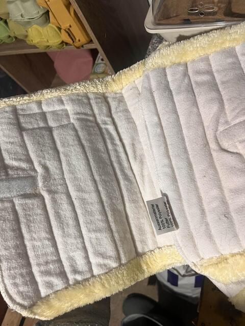 Flanelle blanche Showmaster Cheval/Cob