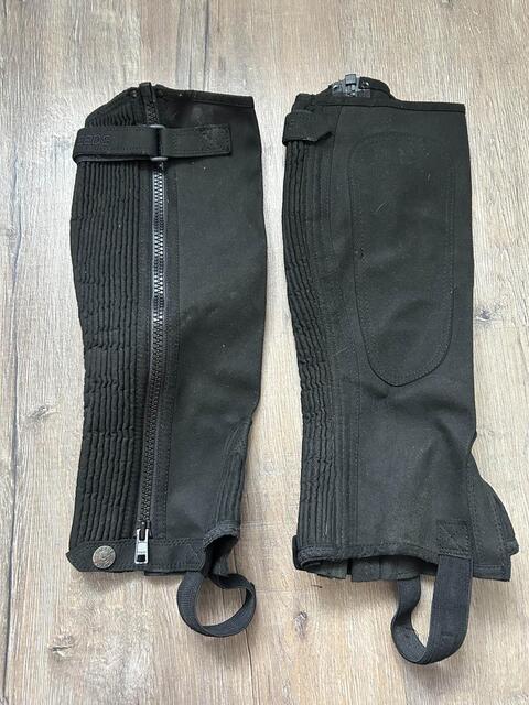 chaps noir steeds