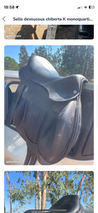 Selle devoucoux chiberta K
