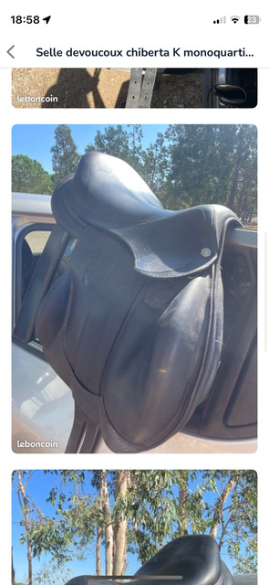 Selle devoucoux chiberta K