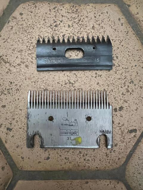 Jeu de peignes HEINIGER