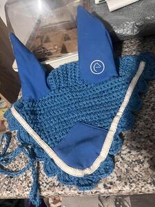 Bonnet Equitheme bleu roi