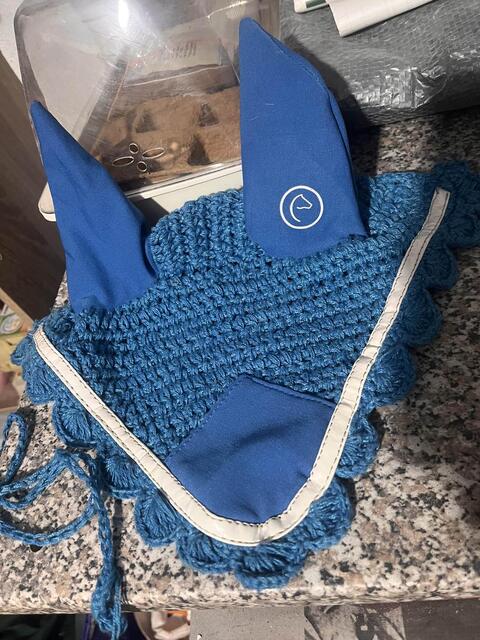 Bonnet Equitheme bleu roi