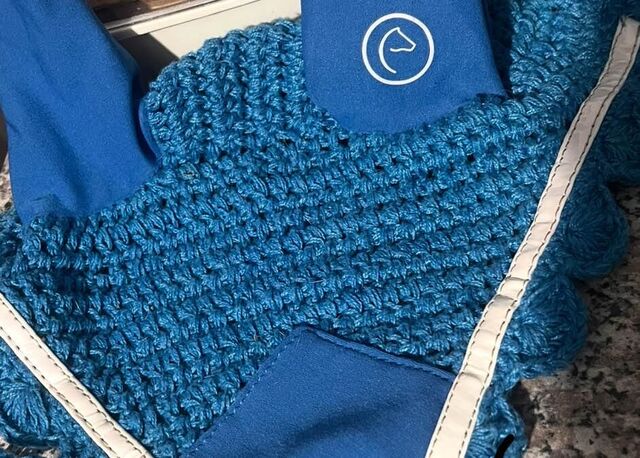 Bonnet Equitheme bleu roi