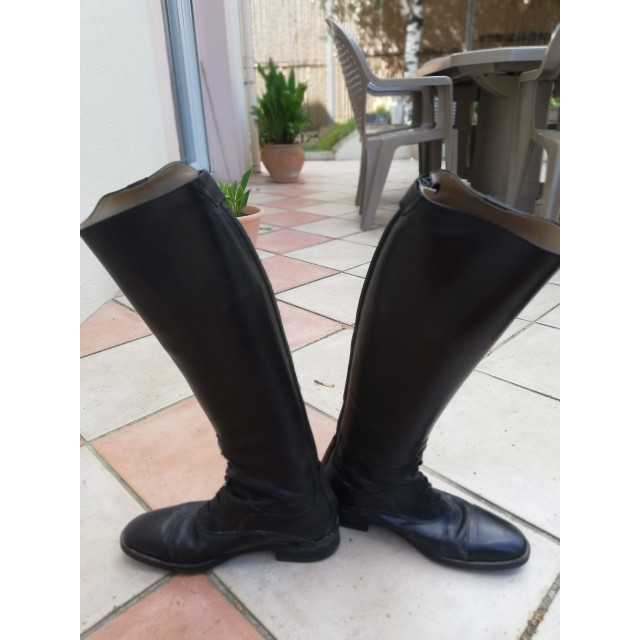 Bottes équitation cuir T39