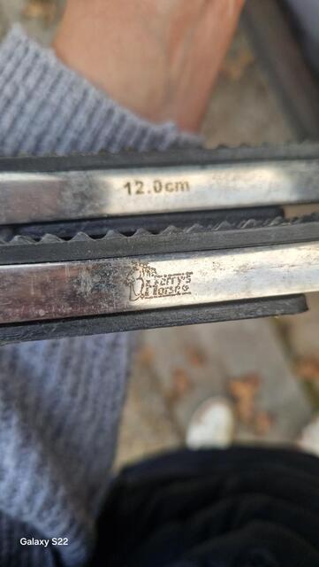 Paire d'étrier en aluminium
