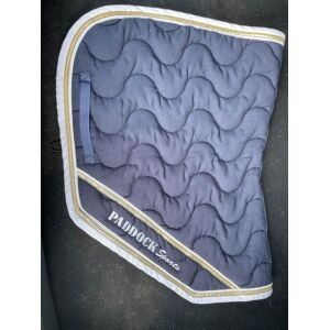 Tapis Paddock coupe sport marine/doré/blanc