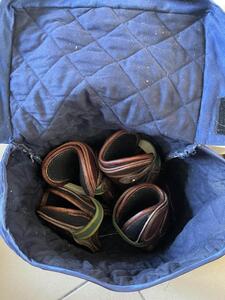 guêtres en cuir cheval