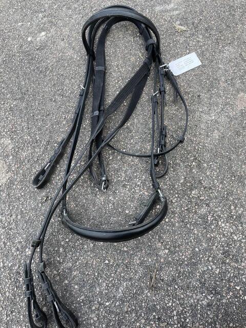 filet noir cheval muserolle allemande