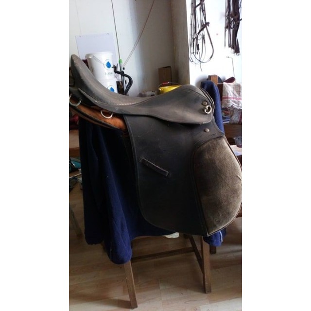 selle de randonnée ancienne