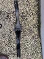 sangle noir cuir 125cm