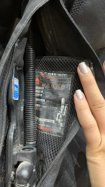 Gilet airbag complet
