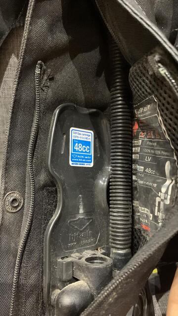 Gilet airbag complet
