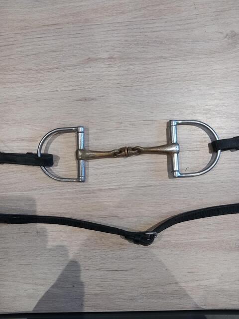 MORS VERDUN DOUBLE BRISURE ALLIAGE + RENES CAOUTCHOU NOIRES